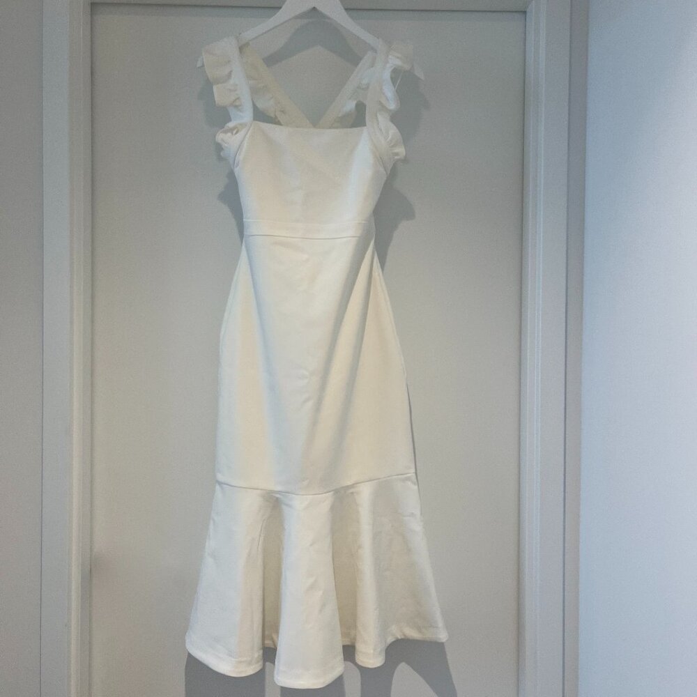 Likely Hara Dress - White
